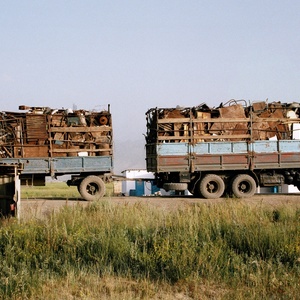"Караван грузовиков с металлом", 2006