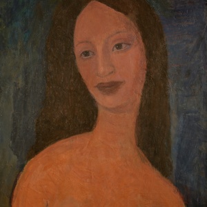 "Портрет девушки (Гузель)", середина 1990-х
