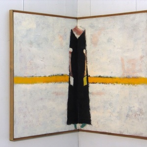 Fragmentation from Matisse on two panels, 1996